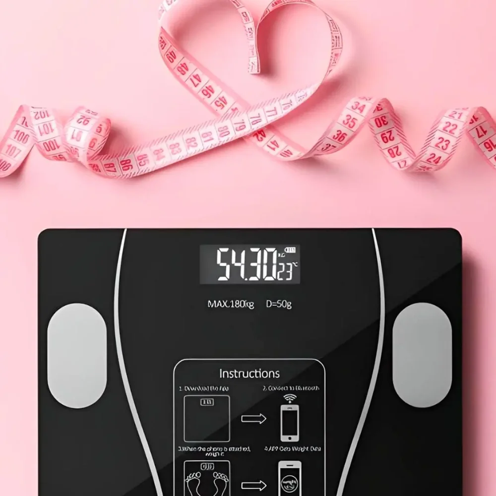 Balança Inteligente Bioimpedancia Digital 180kg Bluetooth Profissional 3