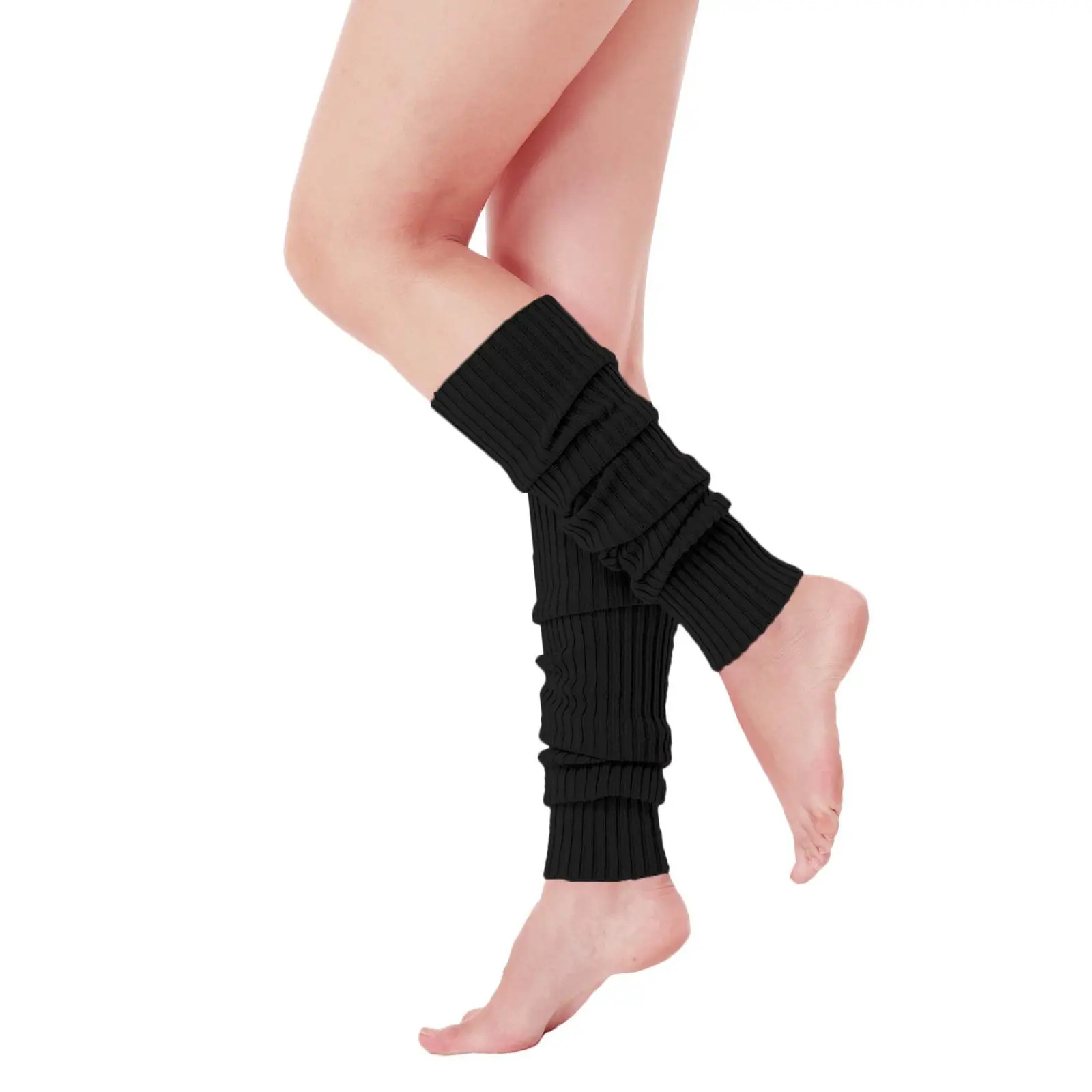 Women Leg Warmers Winter Knit Cotton