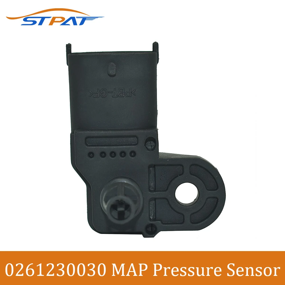 

STPAT 0261230030 0261230174 1BAR Manifold Absolute Boost Pressure MAP Sensor FOR FIAT 500 STILO BRAVA PUNTO DOBLO IDEA LANCIA MU