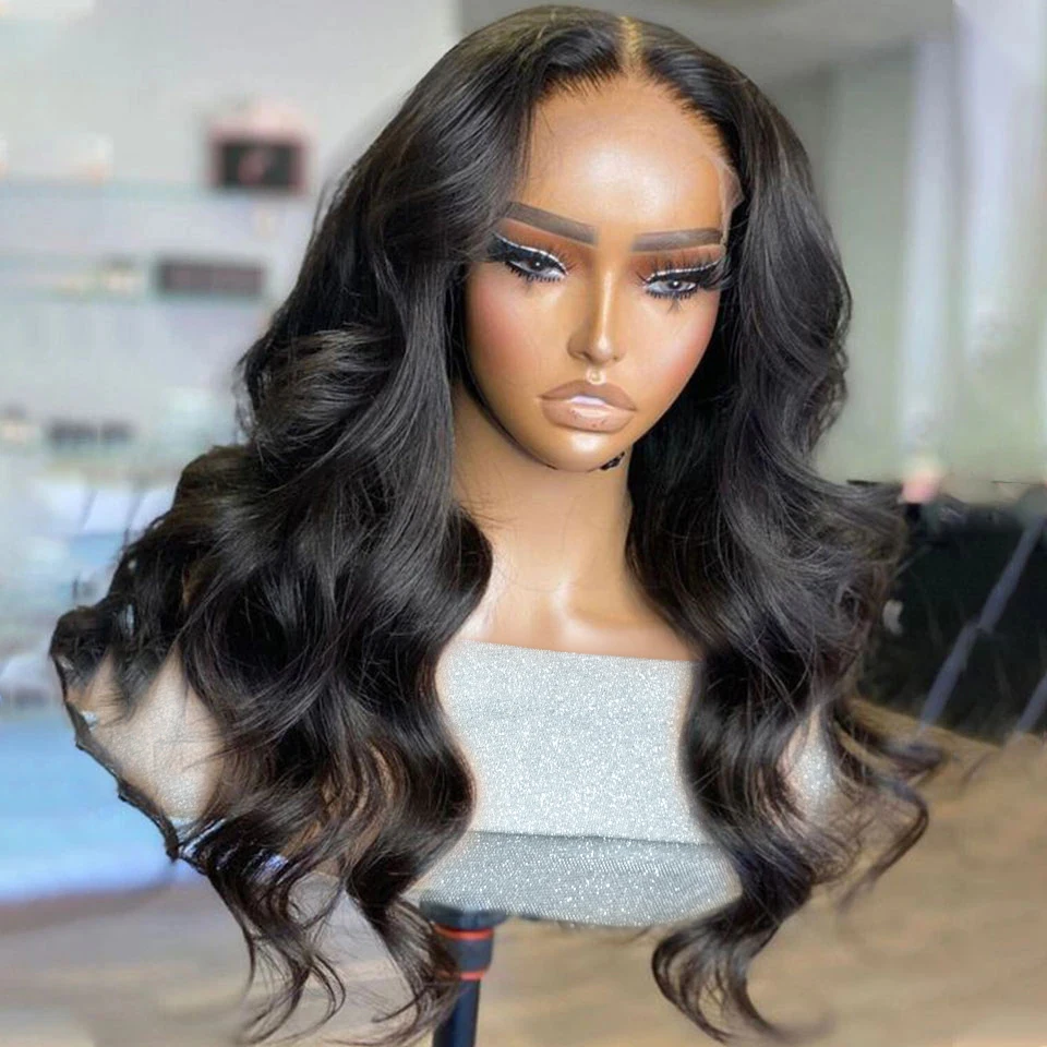 Human Hair Body Wave Lace Front Wigs T Part Lace Wigs for Brazilian