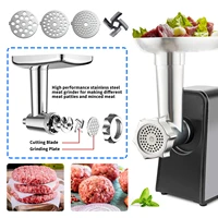 Мясорубка 9-в-1, электрическая мясорубка, 800 Вт, многофункциональная домашняя начинка для колбас, кухонный комбайн, электрический измельчитель овощей — изображение 6