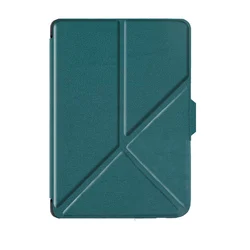 Premium Leather Stand Case - Lightweight Sleepcover with Auto Sleep/Wake Feature for Clara BW (6 inch) (Dark Green)