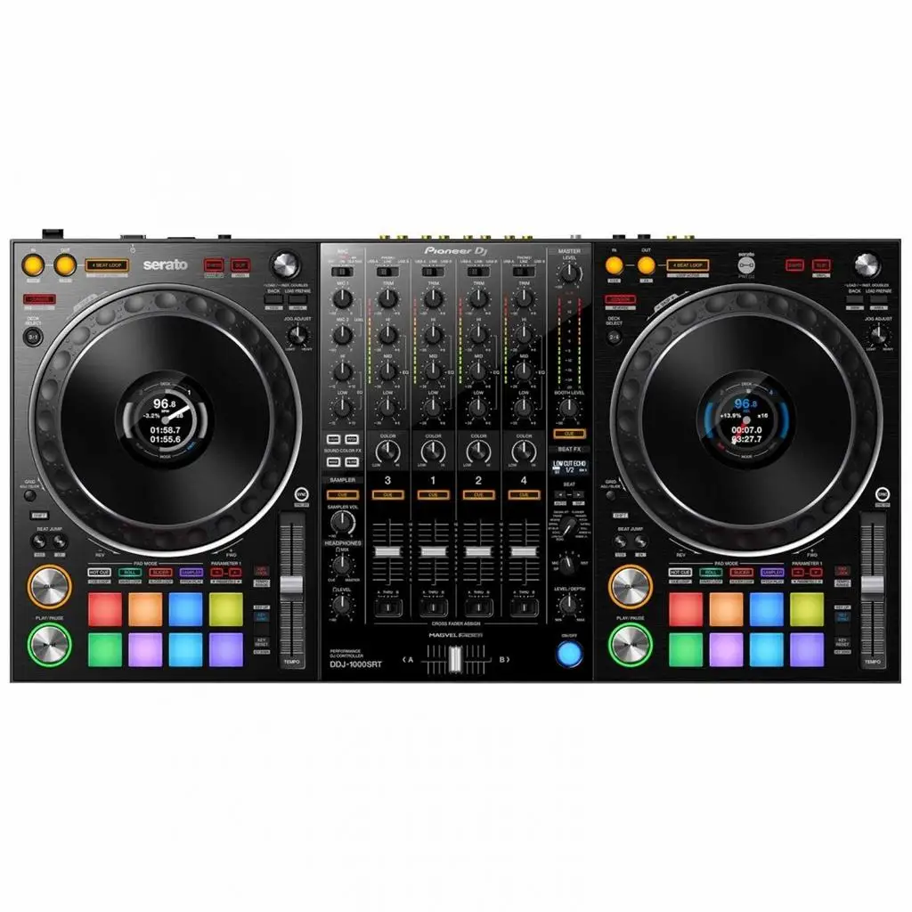 Serato DJ Pro용 개척자 DJ DDJ-REV7 스크래치 스타일, 2 채널 DJ 컨트롤러