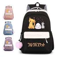 New Anime Backpacks Teenage School Bags Cute Cartoon Anime Backpacks Large Capacity Backpacks Fruits Basket Manga Backpacks 1