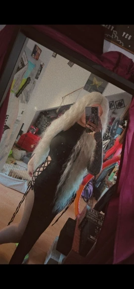 Bandage Goth Dress, customer photo
