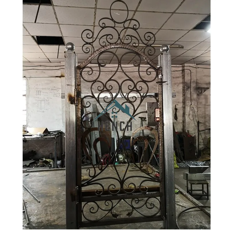 Home Villa Garden Fence Driveway Wrought Iron Gate Design Near Me China Manufacturers Suppliers 4