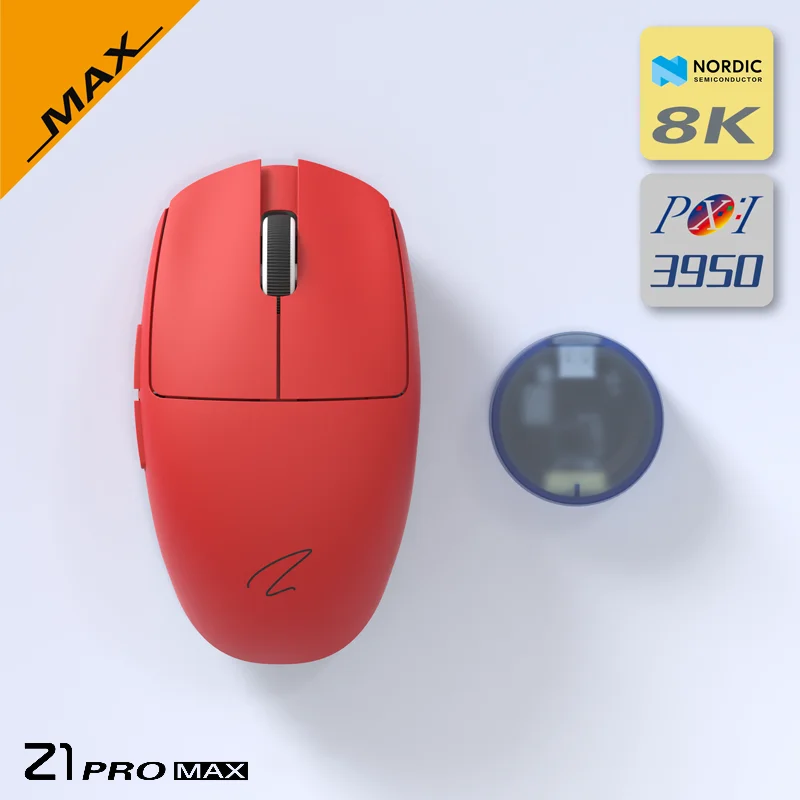 Zaopin Z1 PRO MAX Three Mode 8K PAW3950 Mouse 2.4G Bluetooth