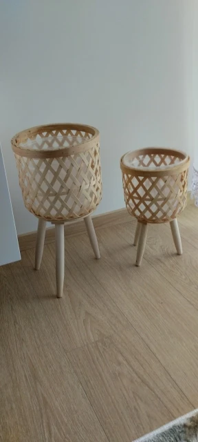 Porte Plantes Intérieur en Bois photo review