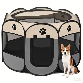 Portable Foldable Pet Playpen 1
