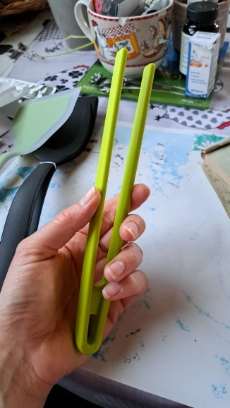 Silicone Food Toast Tongs Trivet Tongs for Kitchen Tongs photo review