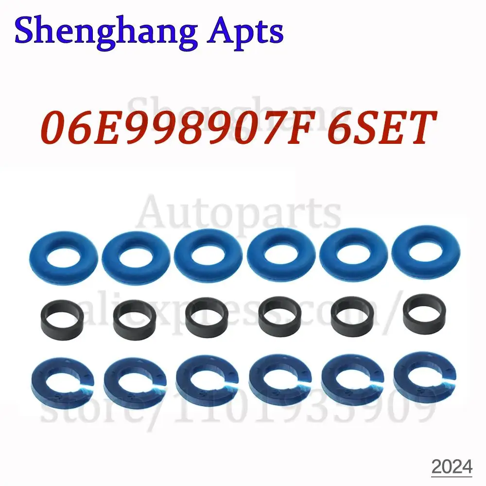 06E998907F Fuel Injector Repair Seal Kit For Audi A6 C7 A7 A8 D5 Q7 4M A4 A5 3.0 Petrol 2013-06E998907 06E 998 907 F