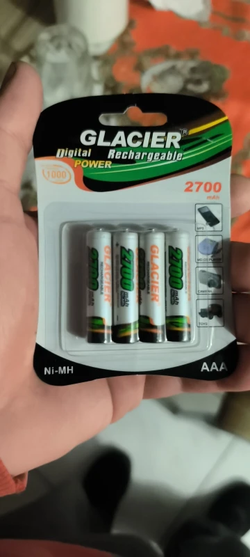 4 Pilhas Recarregável AAA 2700 No Blister Ideal Para Varios Aparelho recarregavel photo review