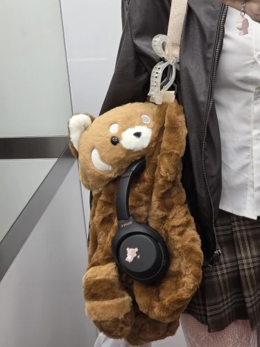 Red Panda Plush Backpack photo review