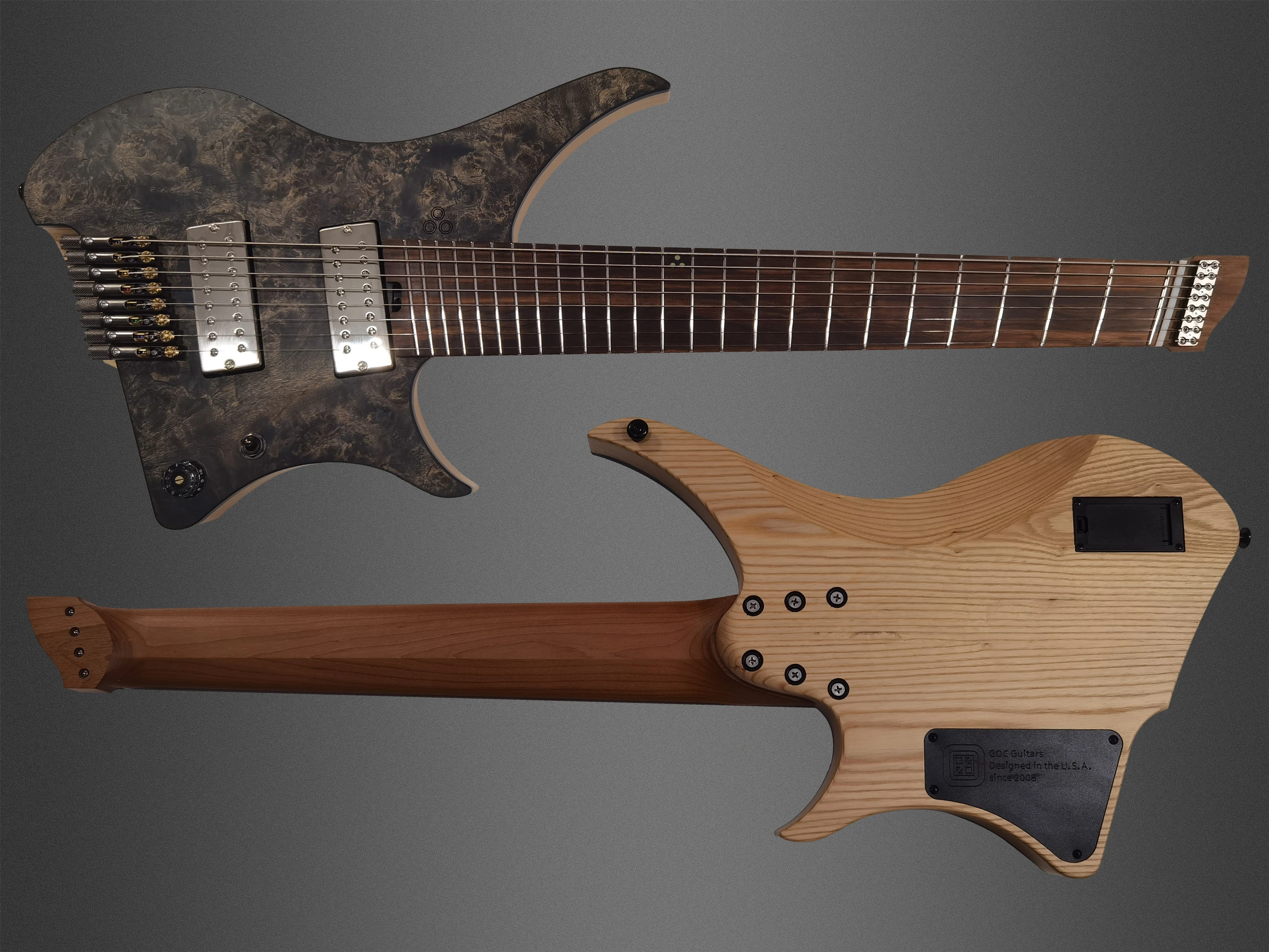 Godさん専用GOC Materia 8 String ヘッドレスギター