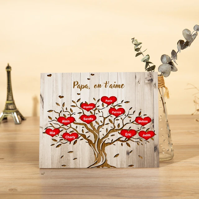 Personalized Family Tree Signs for Mother's Day - Customized and Unique  Gifts for Mom – tauezhon