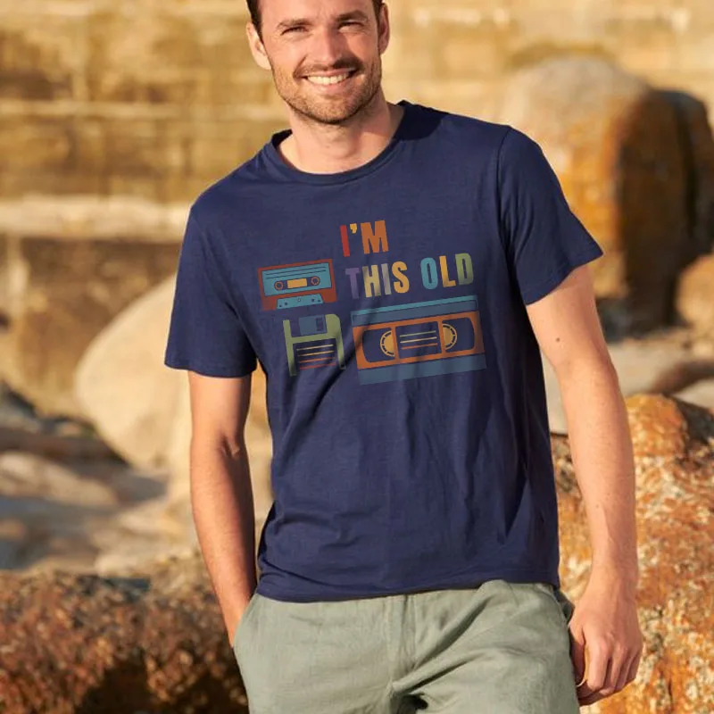 

Men's I'm So Old Data Storage Short Sleeve T-Shirt