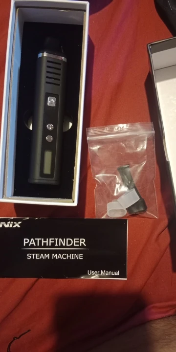 Vaporizador de hierbas secas ANIX TAURUS Cámara de cerámica Kit de cigarrillos electrónicos Pathfinder Vape Pen Pantalla LED Control de temperatura Vaper de tabaco photo review