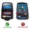 100% Clone ERREKA KUMA KU02 LUNA2 LUNA3 RESON1 RESON2 Garage Door / Gate Remote Control 433.92MHz Fixed Code Hand Transmitter 2