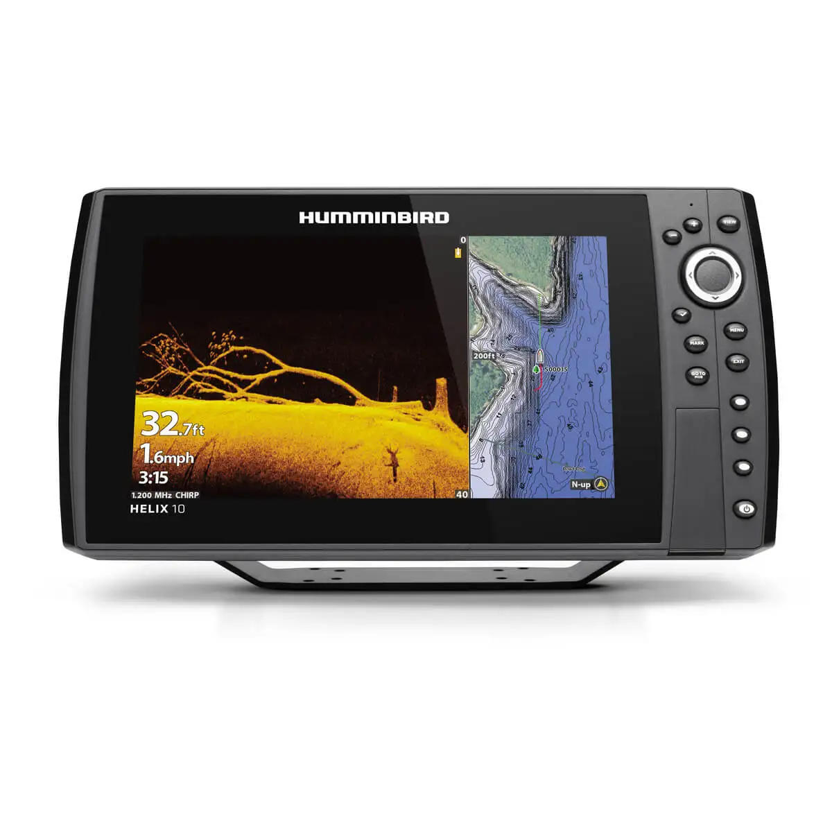 Instant Discount Humminbird HELIX 15 CHIRP MEGA SI Fishfinder/GPS Combo G4N w/Transducer