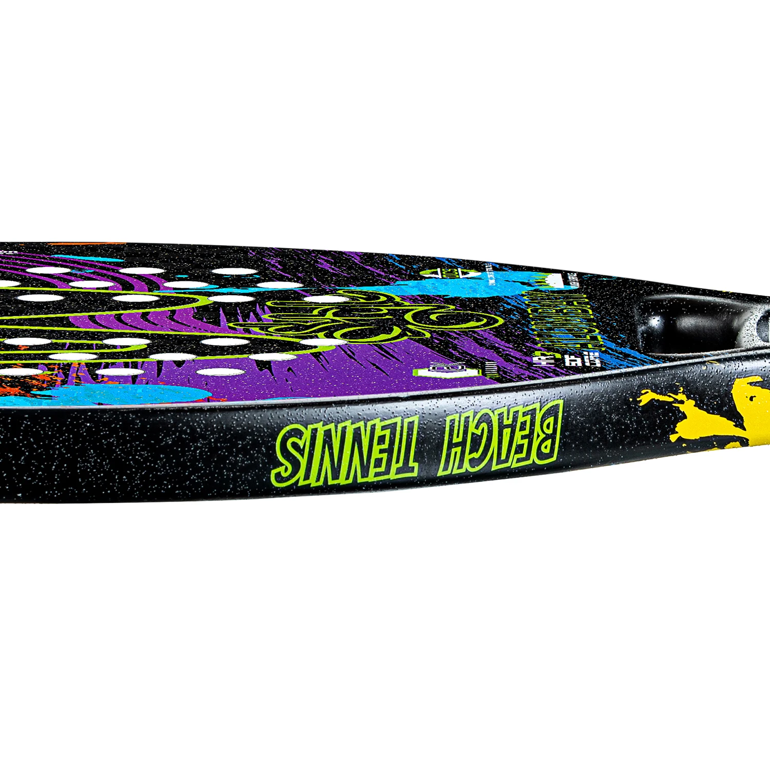 Wakdop 12K Raquete beach tenis Carbon Fiber Rough Surface Beach Tennis Racket