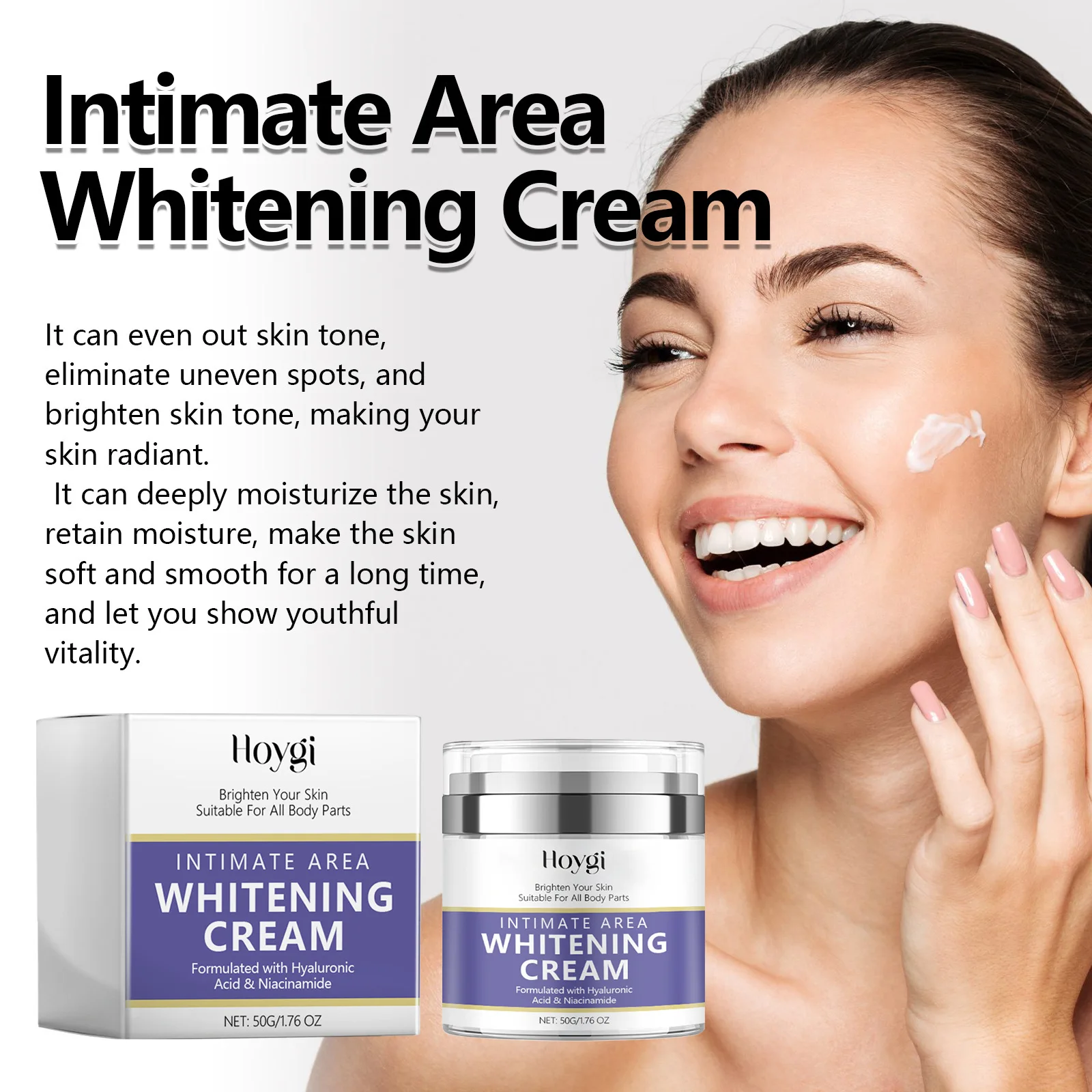 Crema sbiancante per il corpo rimozione delle macchie scure illumina le parti intime gomiti ginocchia schiarente melanina ascellare crema sbiancante per ascelle 3