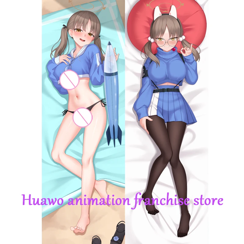 

Anime Dakimakura Pillow Moe Kazekura 2-Side Print Pillowcase Hugging Body Cushion Cover Otaku Waifu