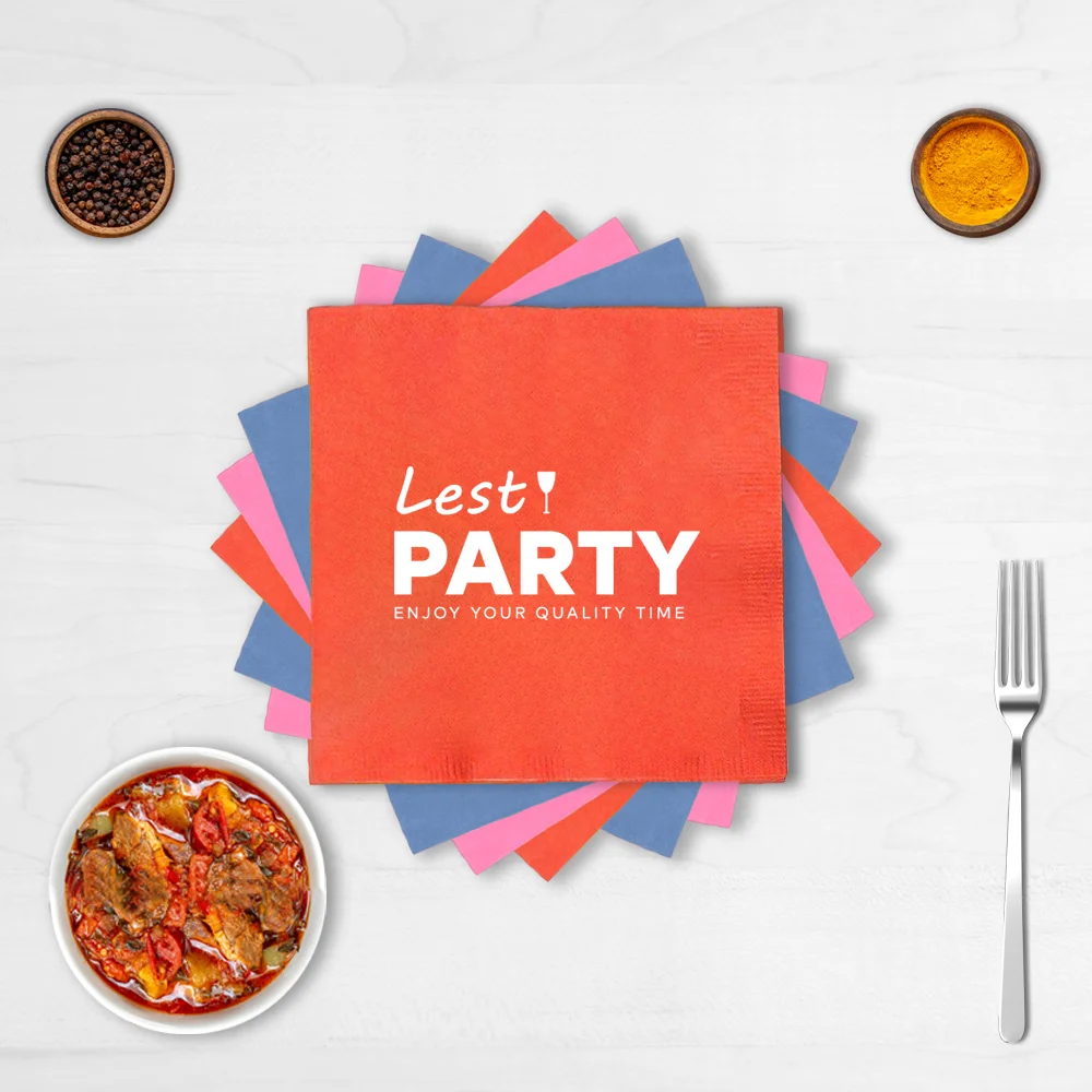 

Персонализированные салфетки с принтом, индивидуальный дизайн логотипа, монограмма, компания для корпоративного бизнеса, вечевечерние