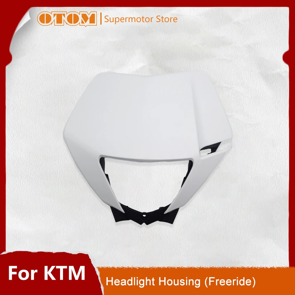 Otom Moto Head Light Cover Headlight Housing Mask Guard Cover Per Ktm Freeride E-Sm 2016 Freeride E-Xc 2015-2018 Bici