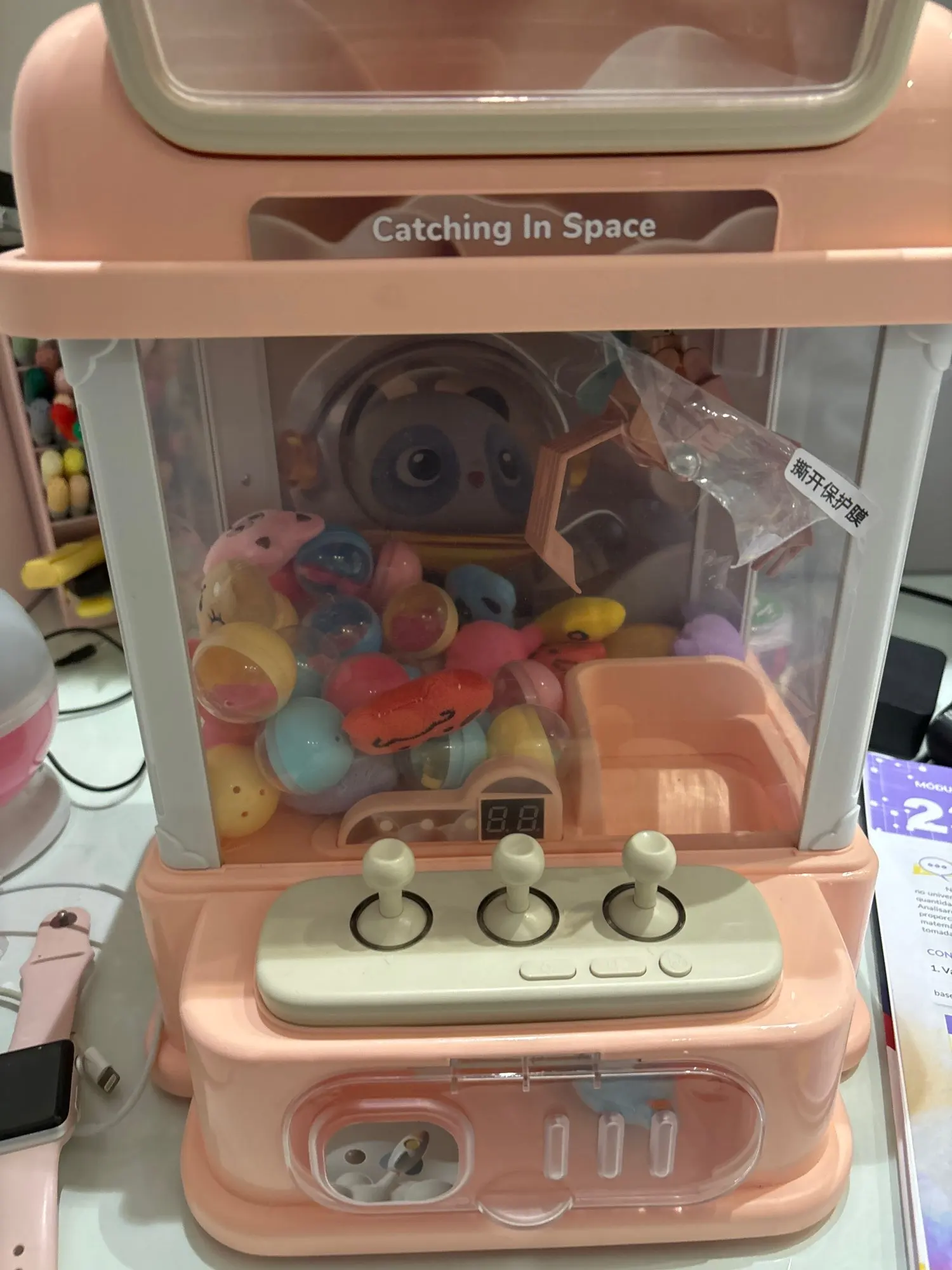 Mini Claw Catch Toy Crane Machine photo review