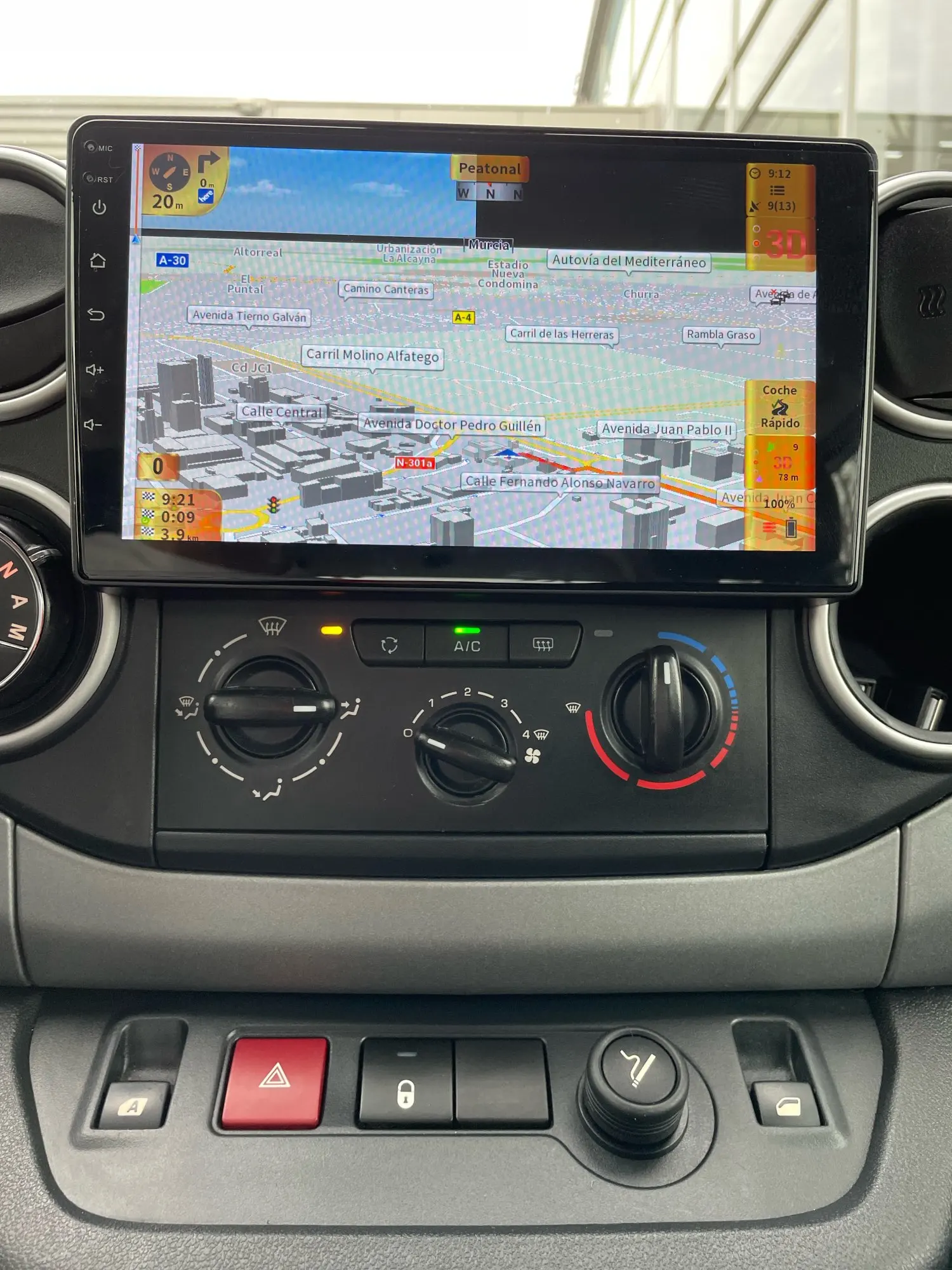  GGBLCS Radio estéreo de coche Android con Carplay Android Auto  para Citroen Berlingo 2008-2019, radio de pantalla táctil de 9 pulgadas con  GPS Navi WiFi Bluetooth FM/RDS cámara de respaldo MIC