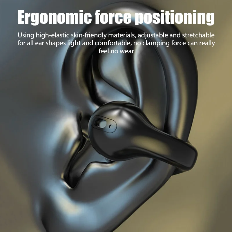 Bluetooth HiFi Stereo Bass, TWS Headset, Microfone, Cancelamento de Ruído, Uso Doméstico, Novo 6