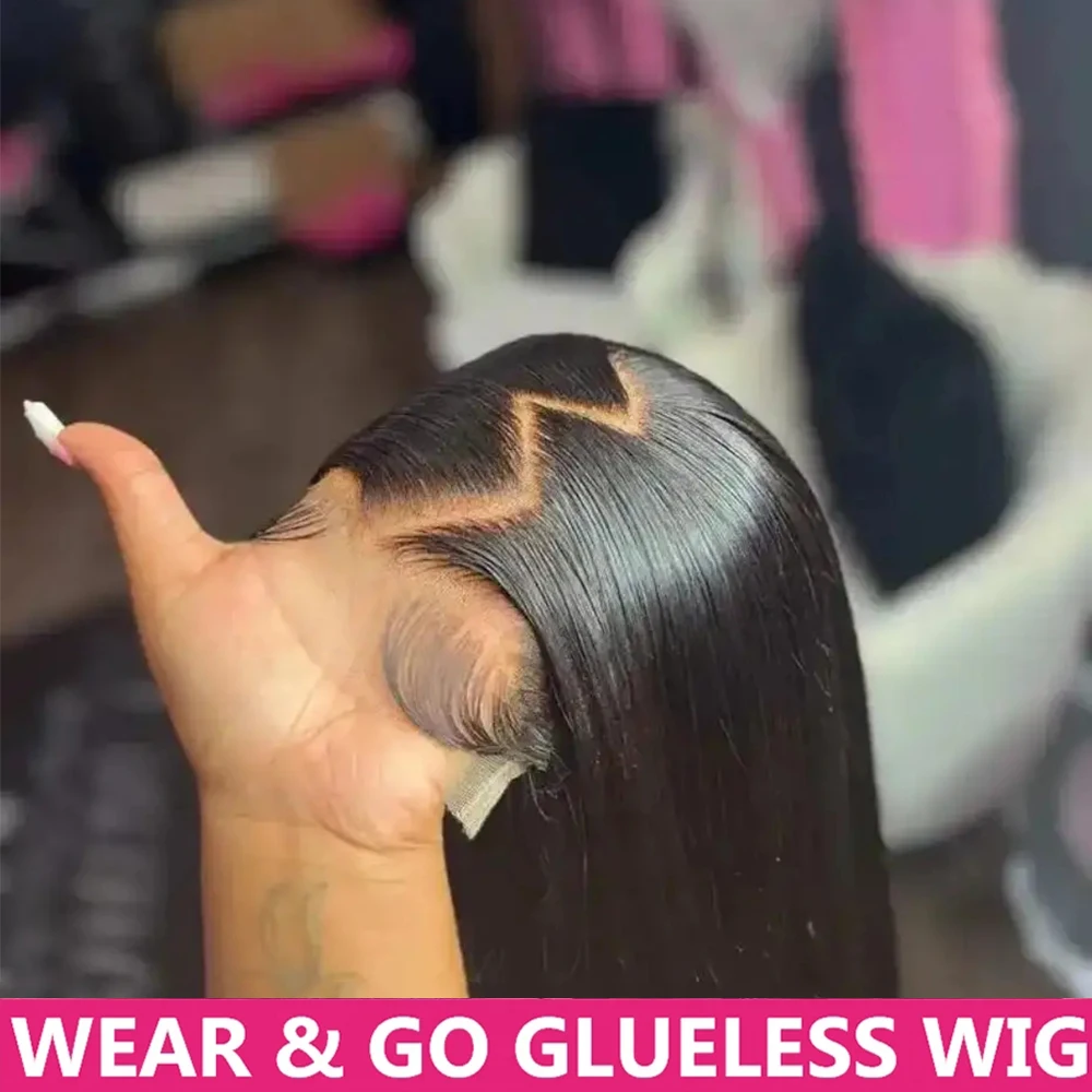 Wear Go Glueless Wig 30 34 Inch Bone Straight