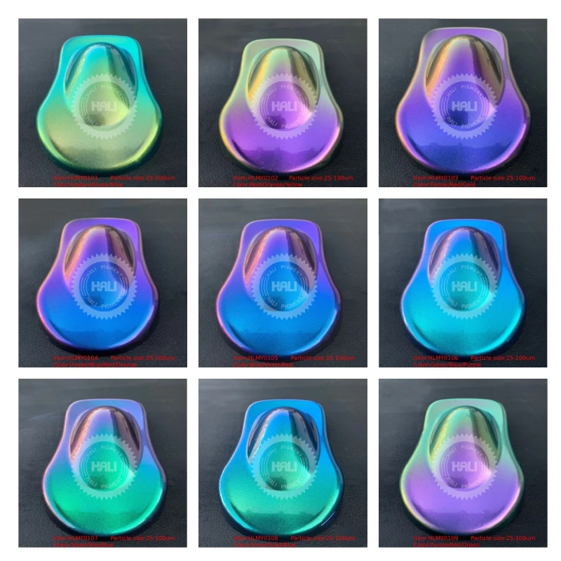 Color Shift Pigment Powder Chameleon Pigment Powder Color Shift Pigment Color Changing Item:3815 Color:Red/Purple/Blue Weight:10gram