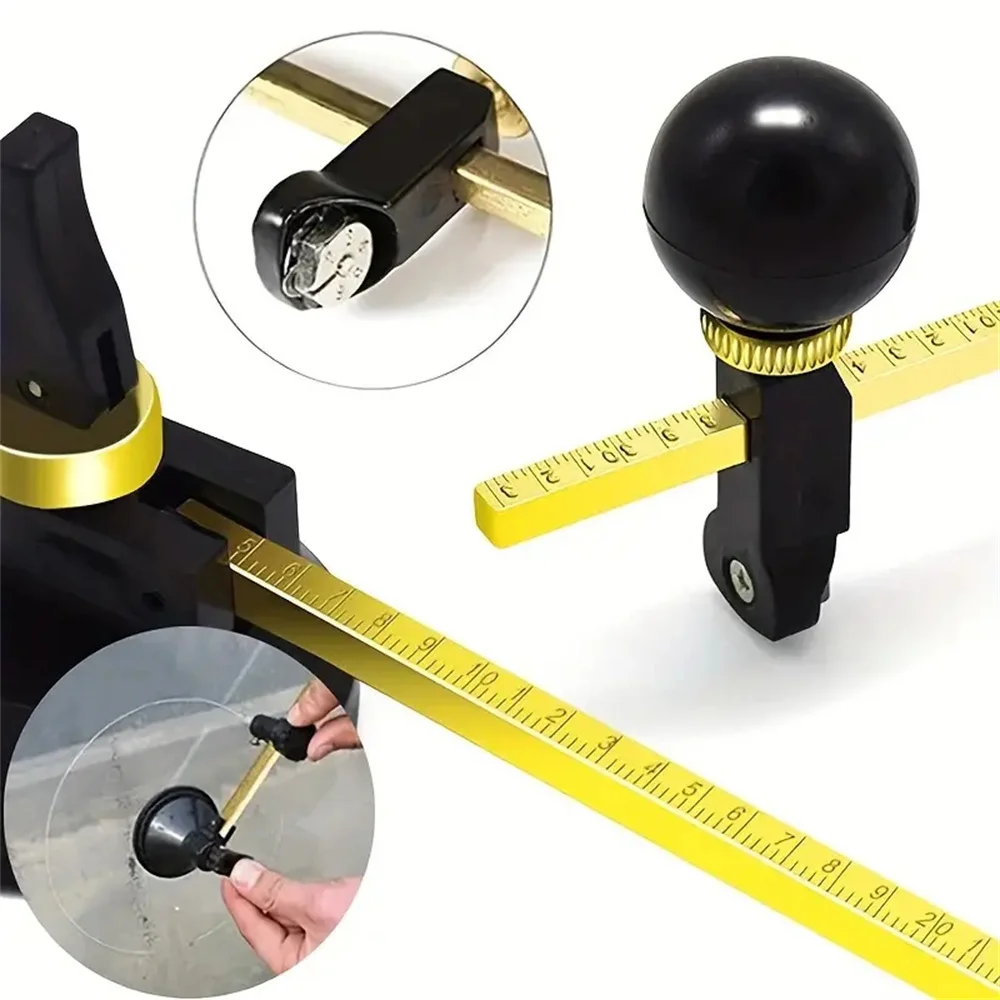 1set Premium Glass Cutting Tool - Ultra-Precise, Versatile, and Adjustable Diamond-Coated Blade for Round Glass Objects 3