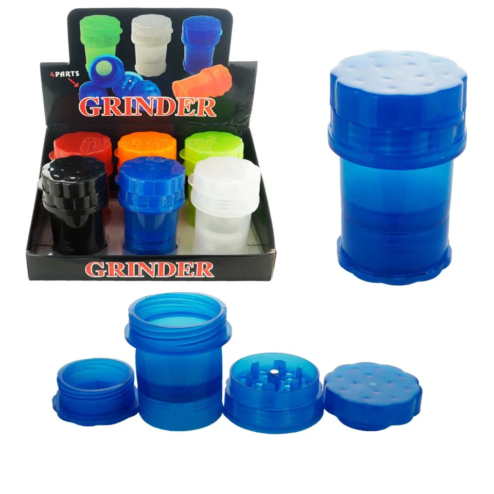 Candy Color Multifunction Herb Grinder with Storage