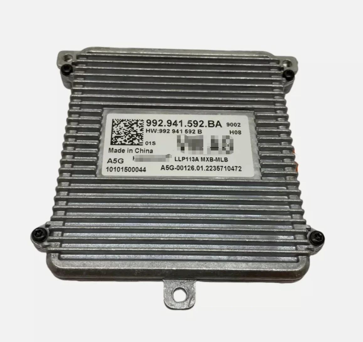 Orignal used for Porsche Taycan 9J1 Headlight ballast module Xenon 992.941.592.BA 992941592BA
