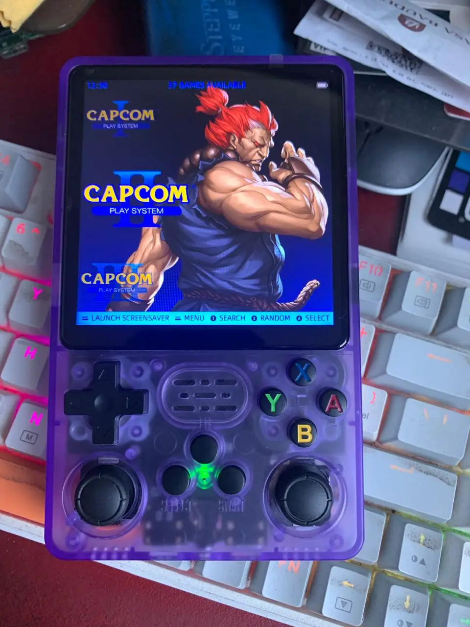 R36S Plus 64G Handheld Game Console 4.0-inch Screen Built-in 15000+ Games 3200mAh Portable Dual Hall Joystick Pocket Video Player Supports 30+ Emulators photo review