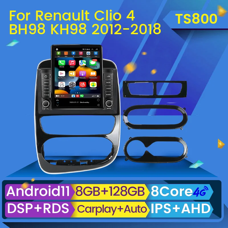 Autoradio For Renault Clio4 Clio 4 2012 2013 2014 2015 2016 2017 2018  Android Car Radio Multimedia Player Stereo GPS Navigation - AliExpress