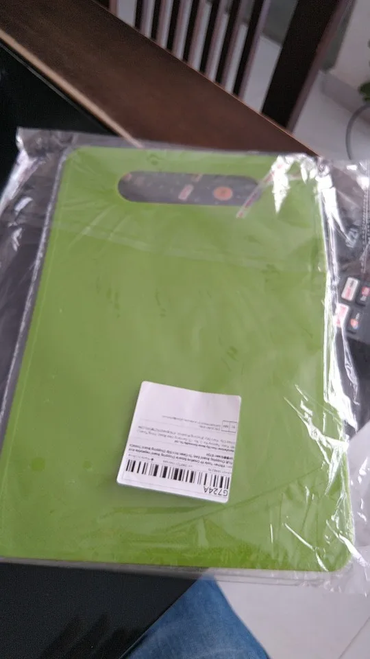 Creative PP Square Chopping Board, Non-Slip Vegetable & Fruit Cutting Board photo review