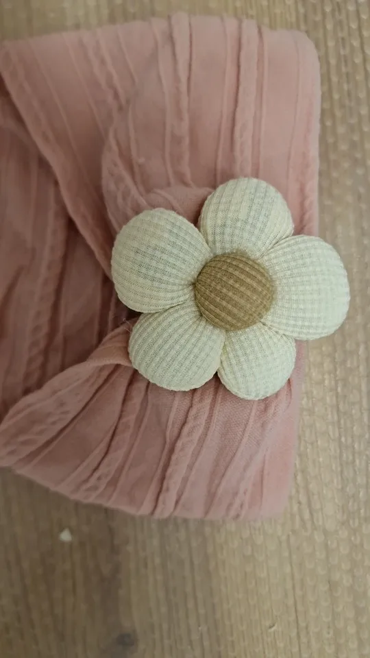 Cute Floral Nylon Baby Headband photo review
