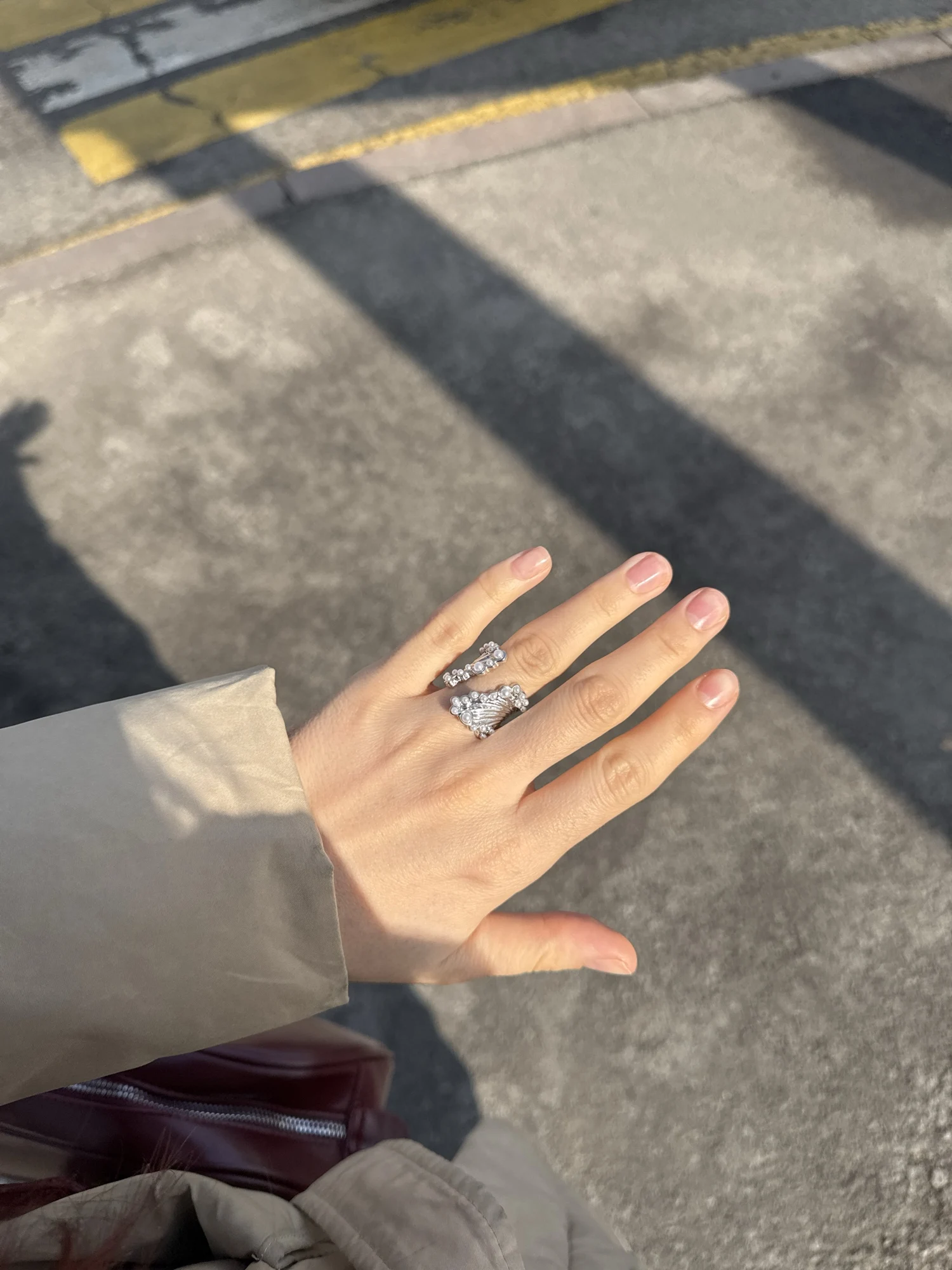 Adjustable Colorful Drip Glaze Ring photo review