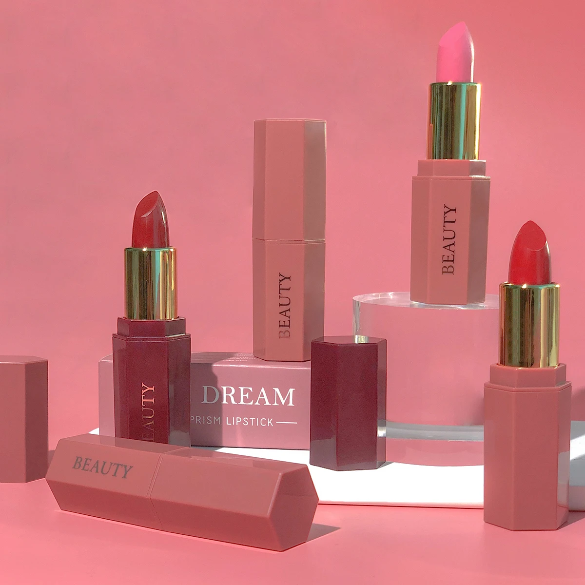6 Pcs Matte Velvet Lipstick Set Waterproof Nude Long Lasting Finish_voghion.com