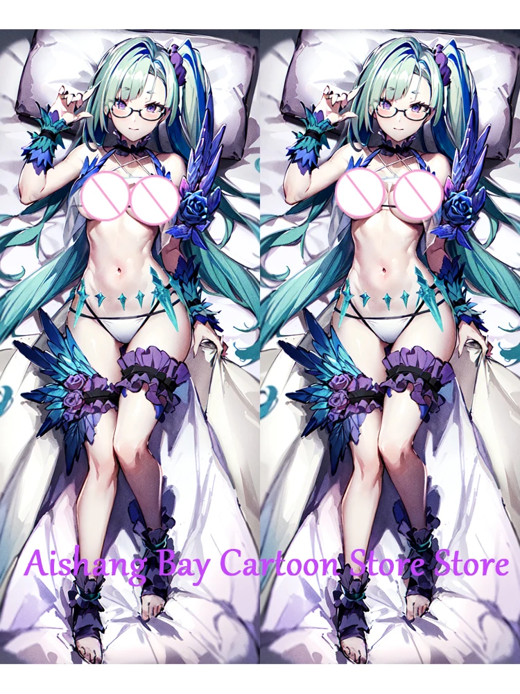 

Anime Dakimakura Pillow Brynhild Beauty With Giant Breasts 2-Side Print Pillowcase Hugging Body Cushion Cover Otaku Waifu