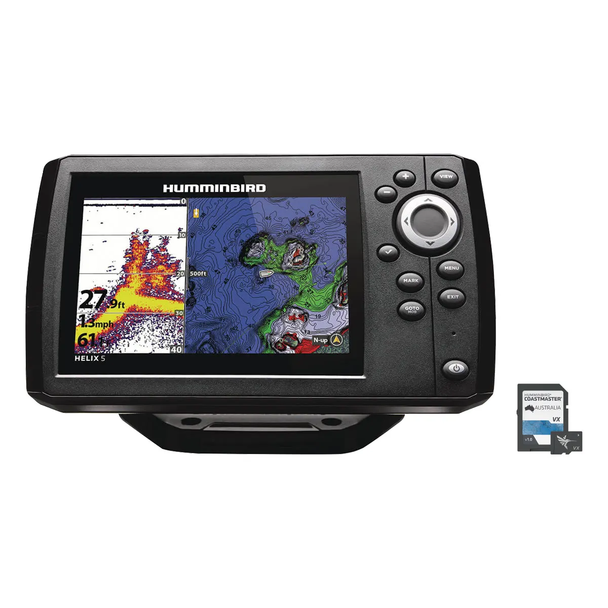 

BRAND NEW 100% Humminbird HELIX 12 CHIRP MEGA SI Fishfinder/GPS Combo G3N W/Transducer