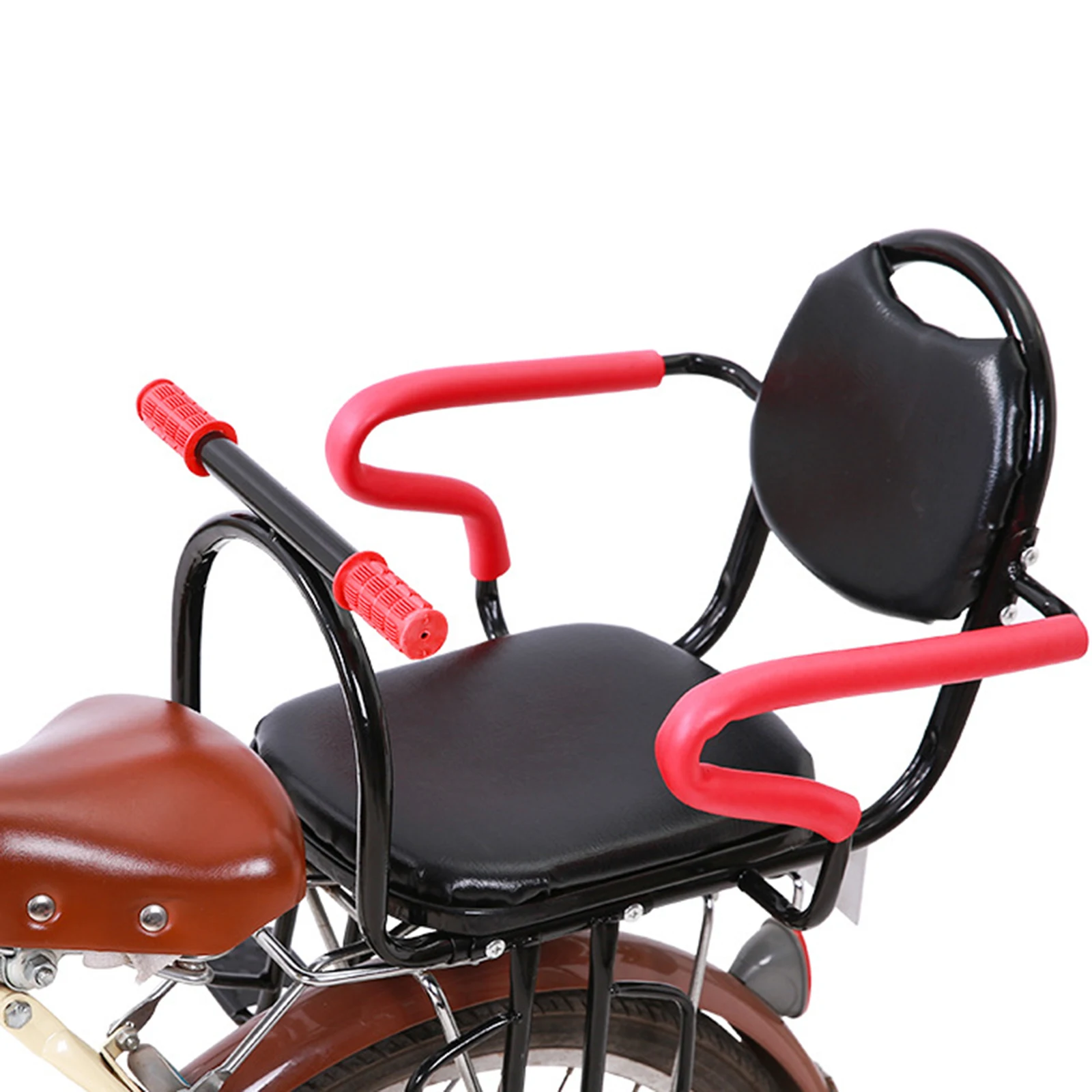 Child Bike Seat Rear Baby Carrier Footrest Iron Mount Safe Portable Kid Bicycle Seat Mat Detachable for Electric Bike Part,bicycle accessory,bicycle safety seat