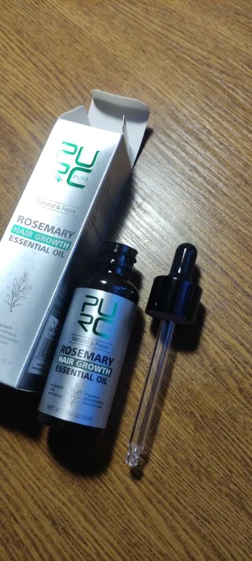 PURC Rosmarin-Haaröl – Anti-Haarausfall & Haarwachstums-Booster für Männer und Frauen photo review