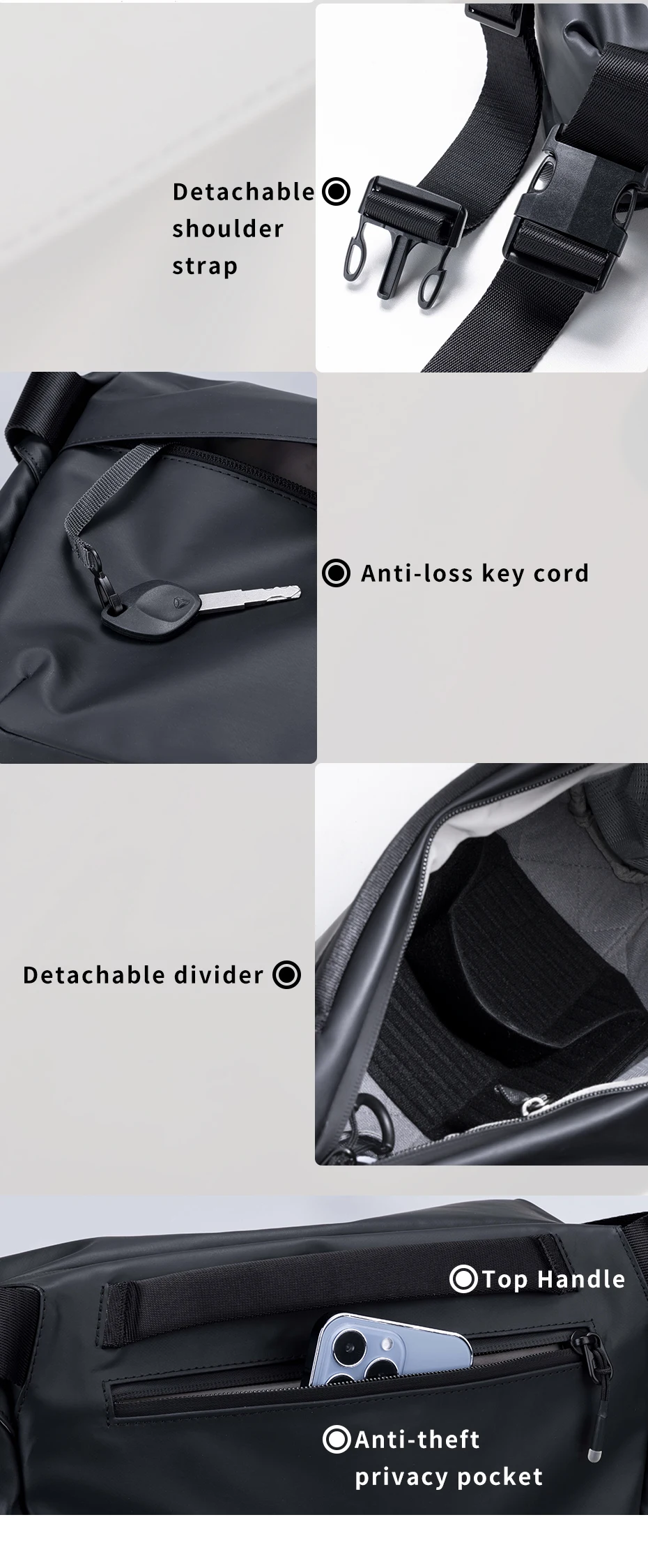 PB008 DSLR Camera Bag Waterproof Digital Camera Photography Shoulder Messenger B