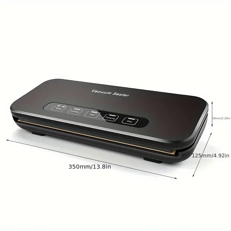 Automatic food vacuum preservation machine household vacuum sealing machine dry and wet dual purpose vacuum sealing machine 2