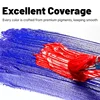 12-24 Vibrant Colors Acrylic Paint Set - 5ml Each, Multi-purpose for Artists, Students & DIY Projects - Ideal for Walls,Crafts 4