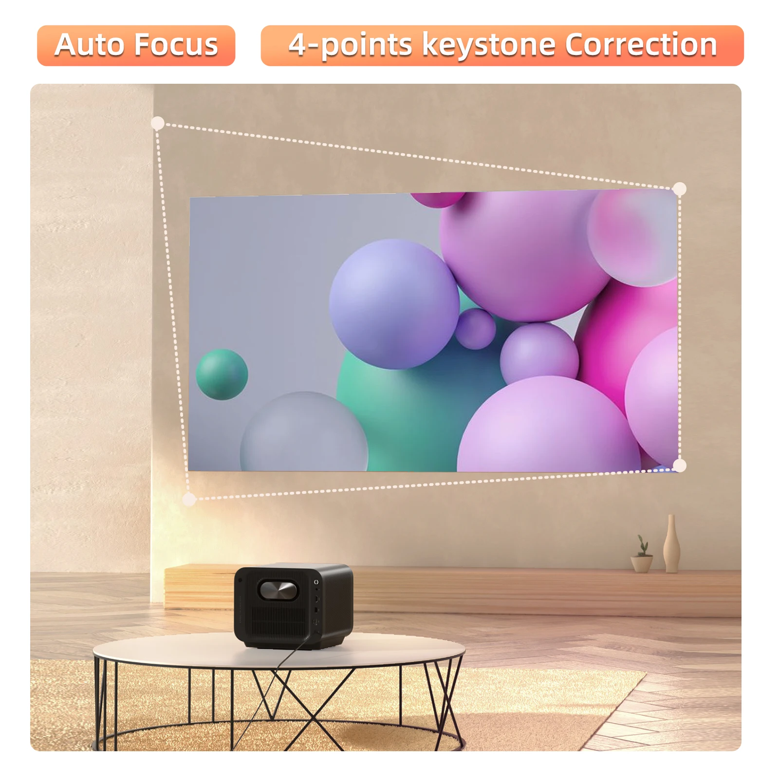 ZEEMR Z1 Global Version Master Series 4K 1080P Full HD Autofocus 5G WIFI External BASS Visual Audio Projector For Home Theater